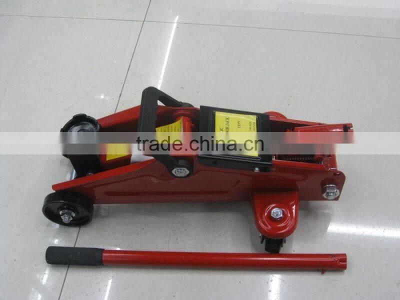 Good quality safety red color 3ton allied hydraulic floor jack