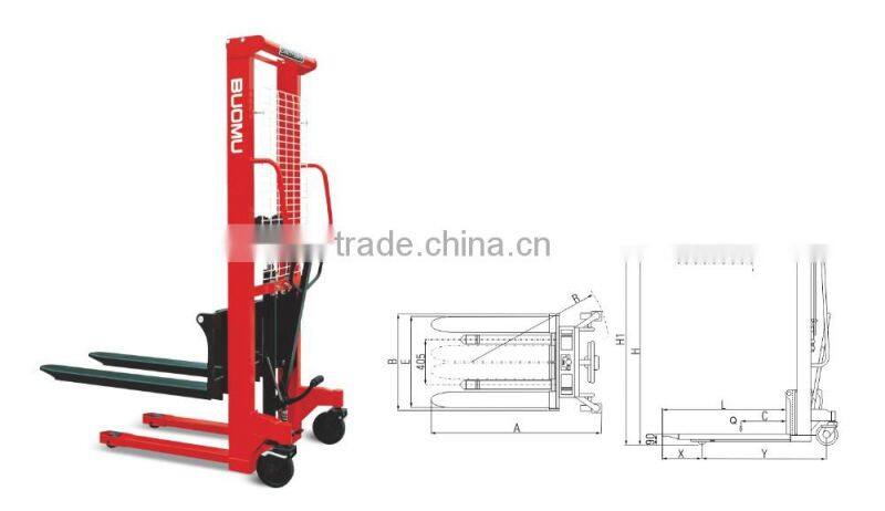 Good Manufacturer hydraulic manual forklift for sale in dubai