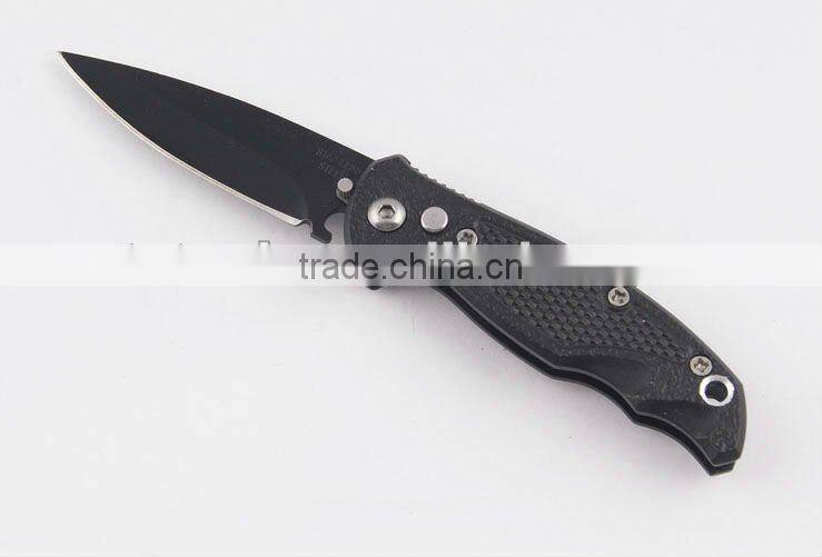 New design Multi functional stainless steel folding pocket strider knife PHM6004