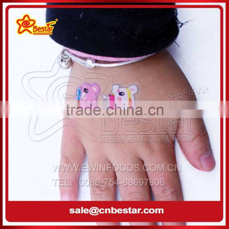 Fruity Square Candy with Tatoo