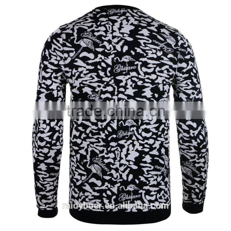 Raidy Boer Men's print knitwear