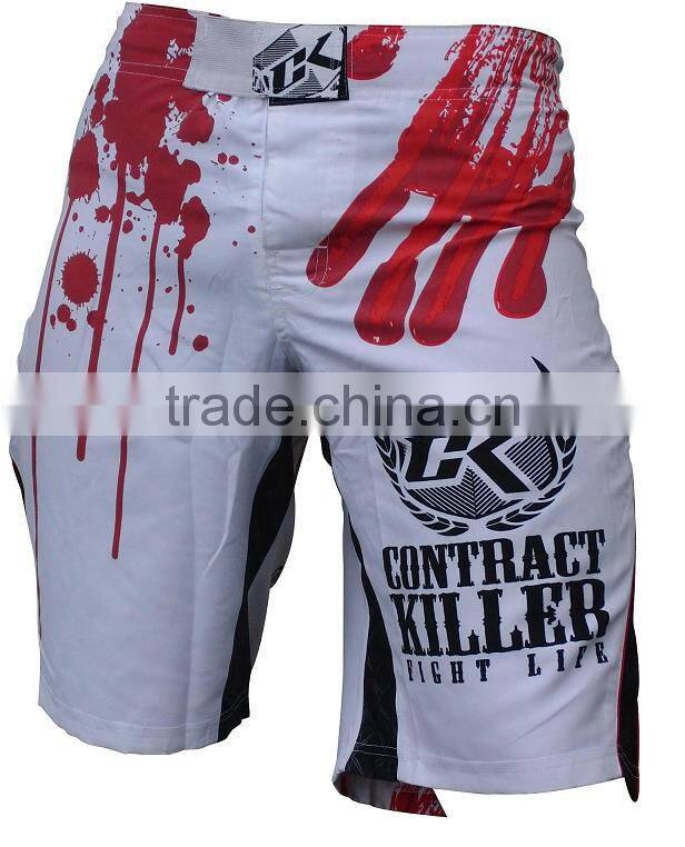 Dery high quality blank mma shorts wholesale made In China 2015
