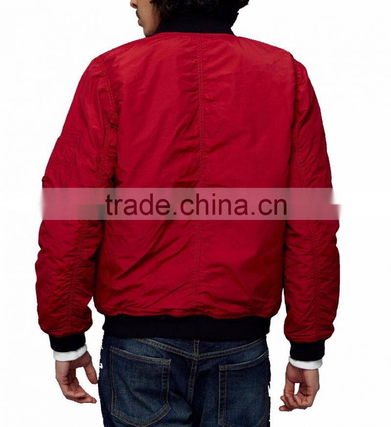 Simple and practical zipper pilot short jacket/men pilot jacket/airline pilot jackets