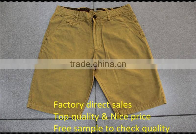 Whosales cotton men's cargo shorts for carsual style