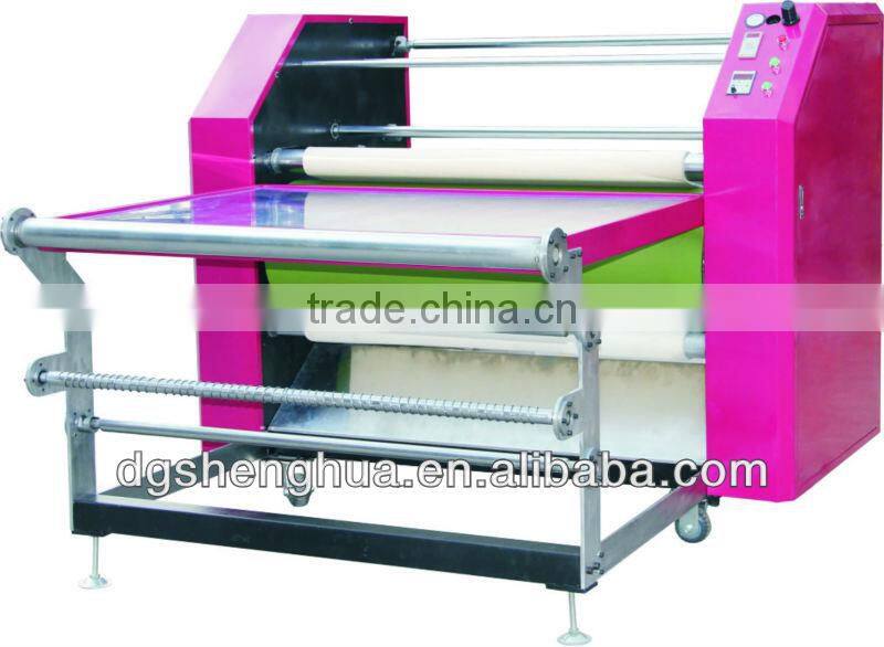 roller heating oil system digital roll fabric printing machine