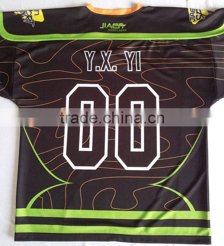 Hongen apparel Alibaba china hot-sale sublimated youth ice hockey jersey