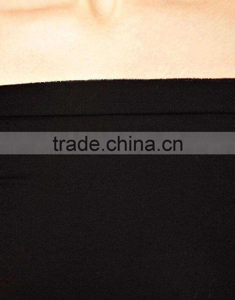 China factory OEM ODM 2015 new fashion customized Off Shoulder Top With Long Sleeves