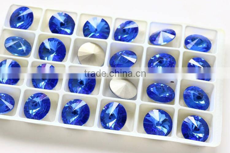k9 sapphire crystal beaded accessories for necklace jewelry beads,crystal art creation