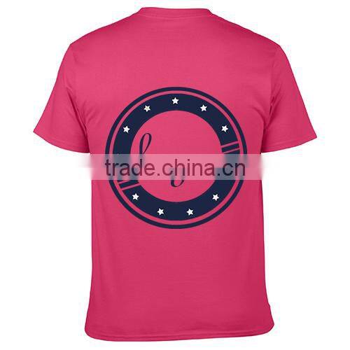 high quality plain export custom printing cotton t shirt