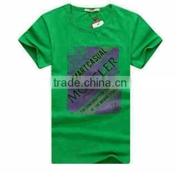 bulk quantity printed pique fabric t-shirt stock lot
