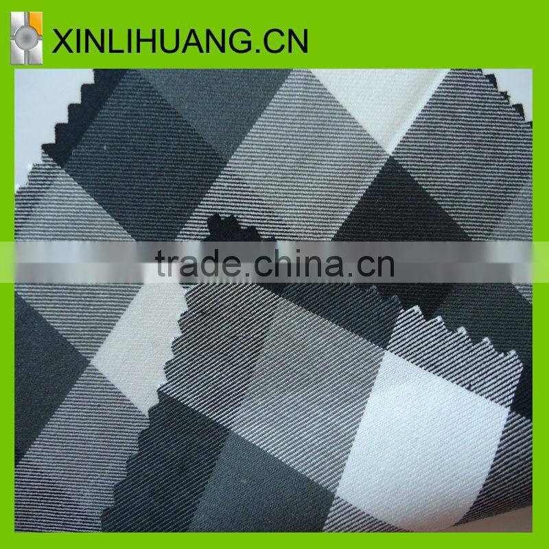 Combed Cotton Yarn Dyed Check Fabric