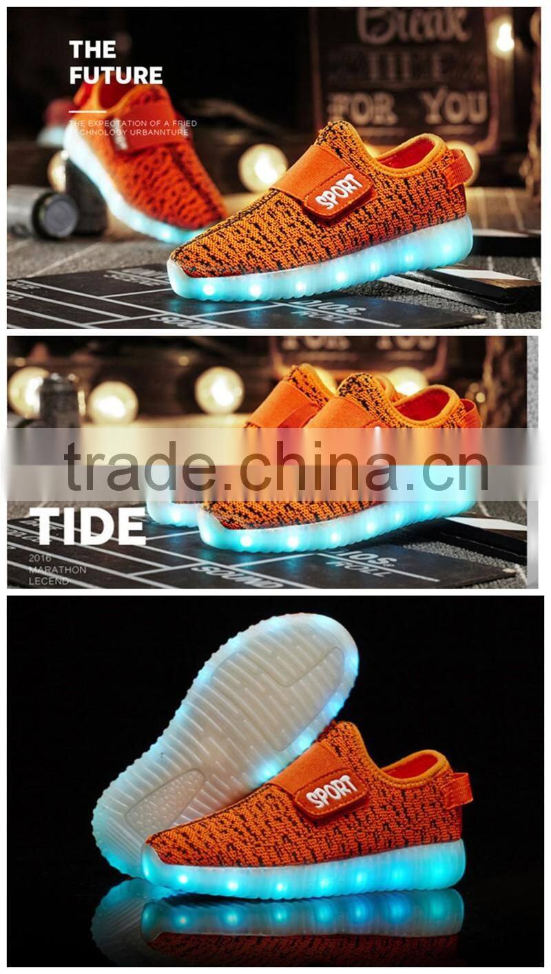 wholesale best selling flashing light up led shoes for kids