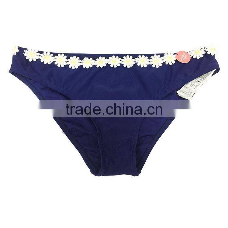 Wholesale classical beach wear flowers adorn glamour sexy girls bikini