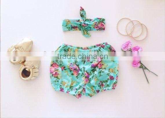 Top Quality Cotton Shorts Plain White Kids Underwear Infant Baby Bloomer