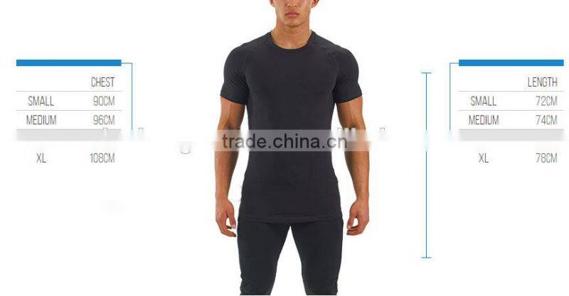 high quality cotton and elastane blends pro - fit t shirts