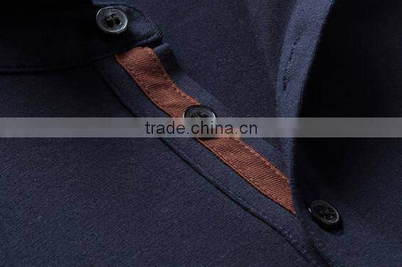 2016 hot sale custom 100% cotton polo shirt fabric for man