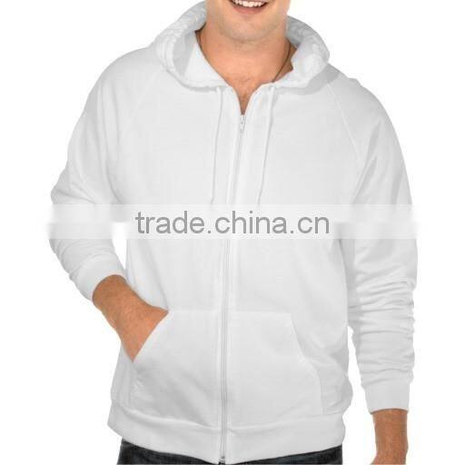 custom prinit cotton zipper sweatshirt no hood