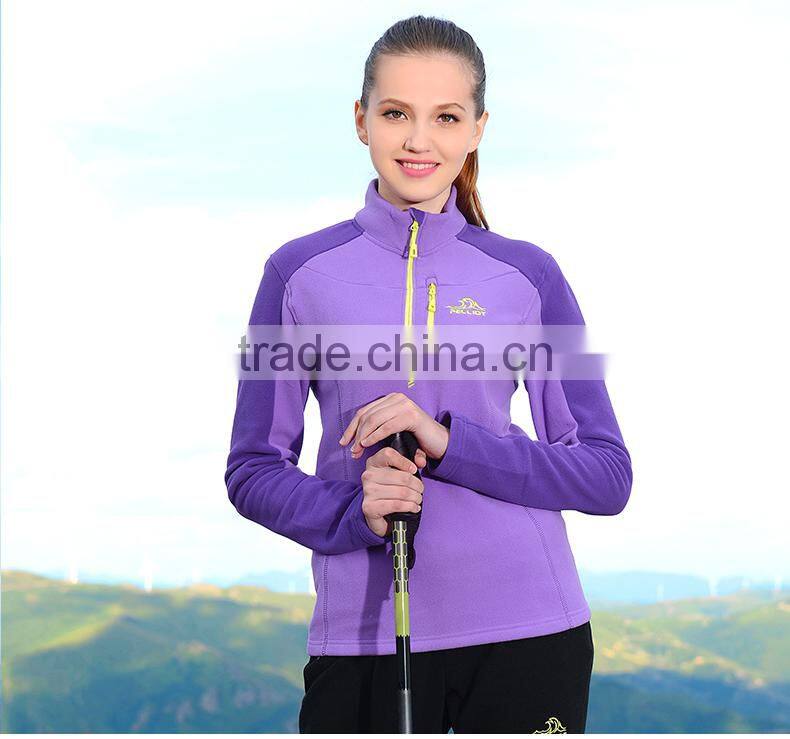 Spring Fashion Design Customized Size Women Fleece Jackets