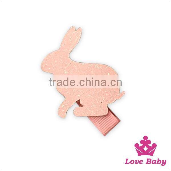 SPA052-5 Lovebaby Cute Baby Girls Cheap Pink Sequin Rabbit Kids Casual Wear Chips