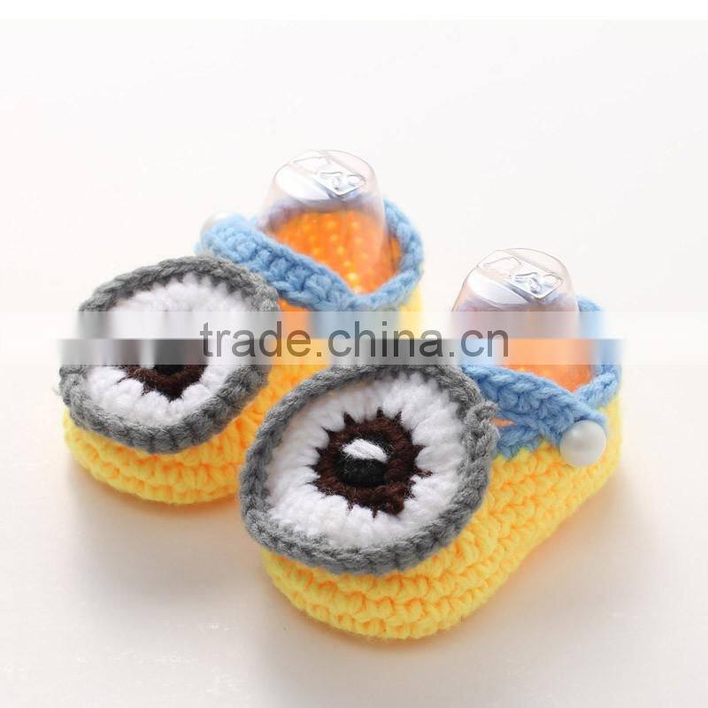hand knit baby shoes handmade baby shoes LBS20151223-48