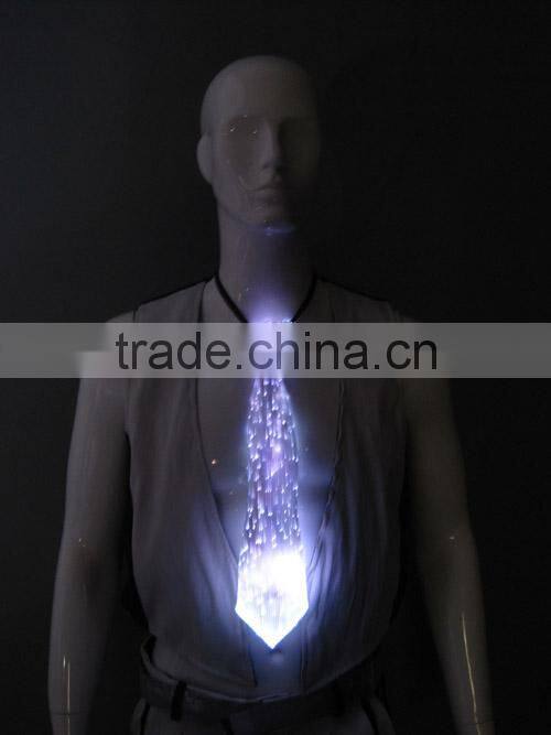 2014 Cheap wholesale luminous mens zipper neckties