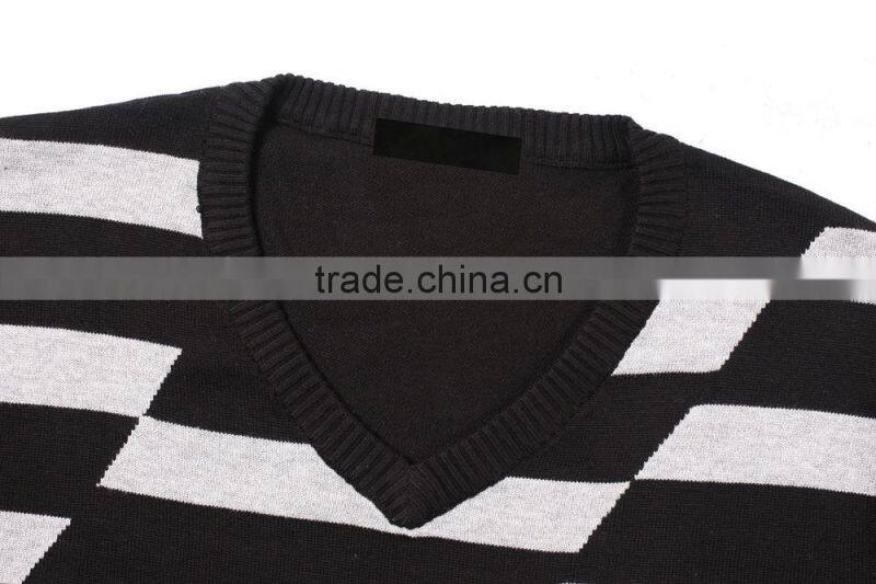 2015 New Fashion Design Knit Unique Sweaters Men