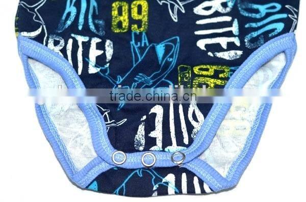 2016 new style 100% cotton baby boy's romper coveralls baby boy's vest