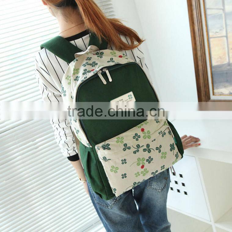 Computer bag, Printed bag, Canvas bag, Backpack shoulder bag, Travel bag