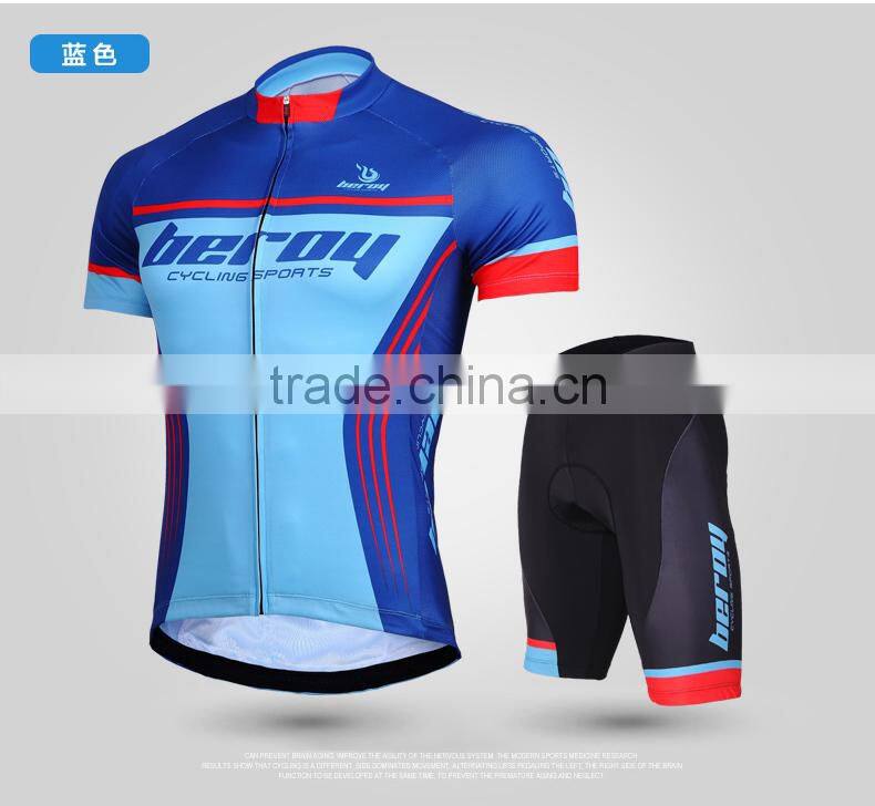 BEROY New Design Wholesale Men's Cycling Wear for Team, Custom Club Bicycle Clothing