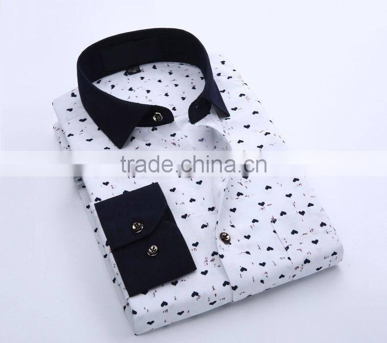 Alibaba supplier new style leisure digital floral print shirt for men