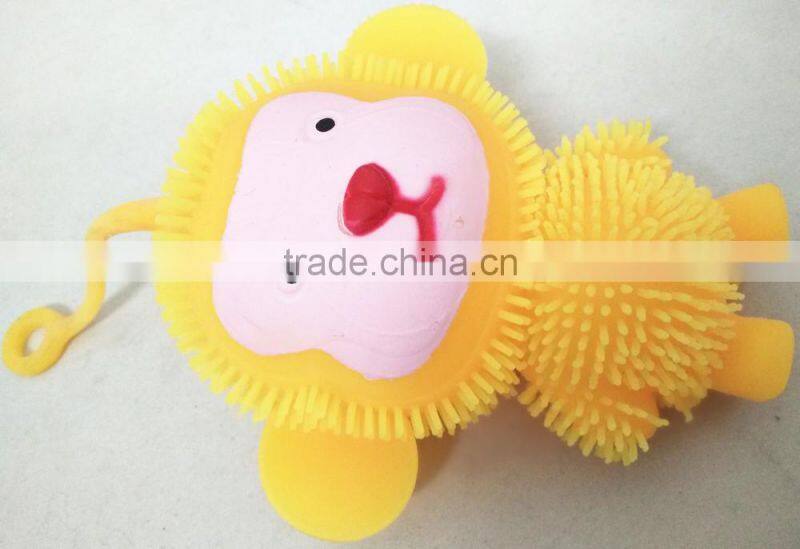 tpr Christmas ornament snowman puffer ball squishy puffer ball bulk