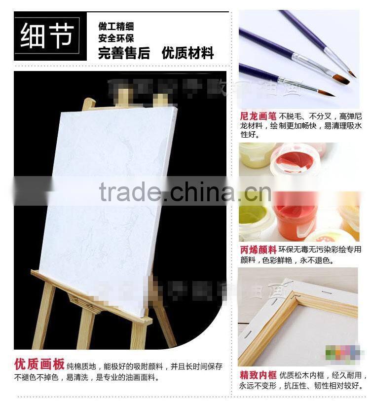hot offer modern paint by numbers figure oil painting scenery