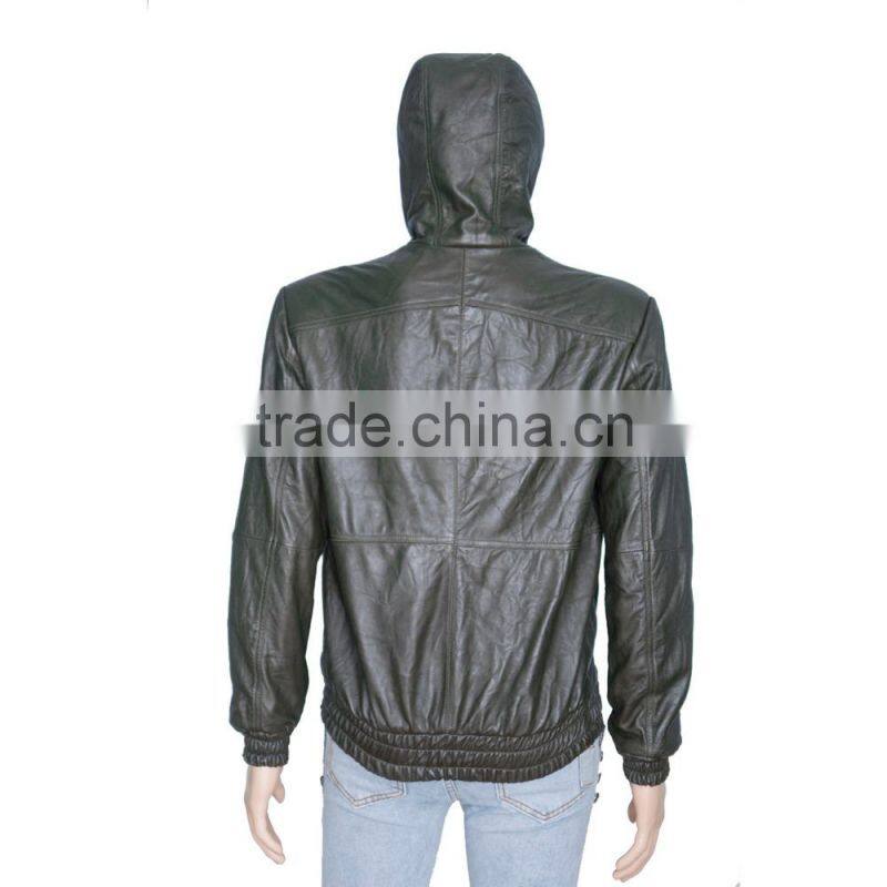 Leather Jacket with fur lining