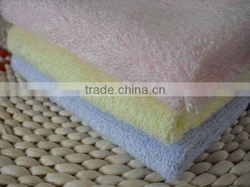 Bamboo fibre strands short towels disconnect towels