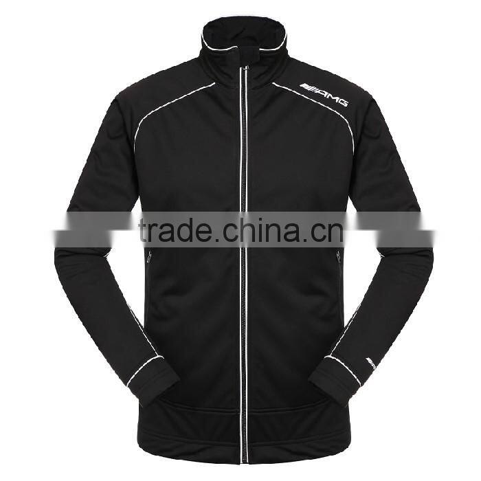 Private logo black softshell jacket