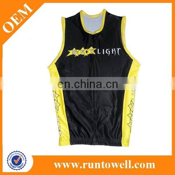 wholesale fashion sublimation print triathlon jersey or tri suit