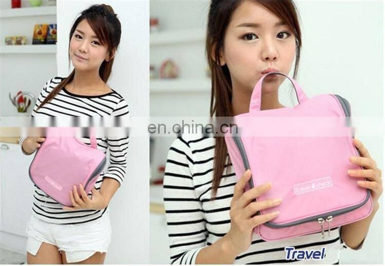 Travel Cosmetic Makeup Toiletry Pruse Wash Case Storage Hanging Bag