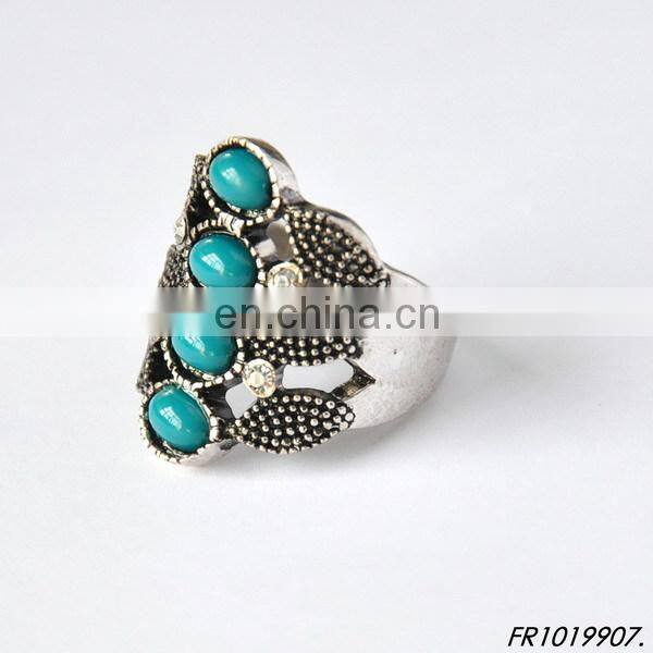 Gold Plated Bamboo Joint Shaped Ring