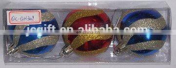 Plastic Christmas Ball Decoration in High Quality
