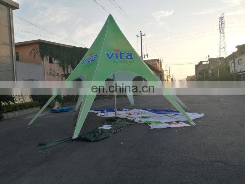High quality sun shade canopy tent with custom LOGO used outdoor trade show display