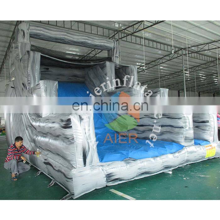 2017 more popular inflatable water slide /decal paper symphony slide / infaltable slip n slide for kids