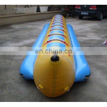 2016 double tube banana boat inflatable banana boat water game