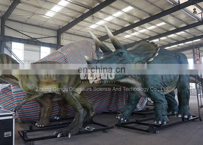 Dinosaur Theme Park Fiberglass Dinosaur Model Sculpture