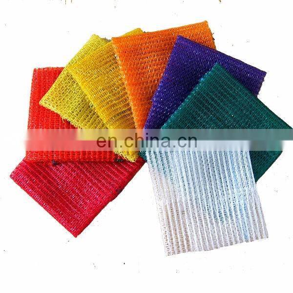 Orange Net Sacks with Drawstring Raschel Bags Mesh Vegetables
