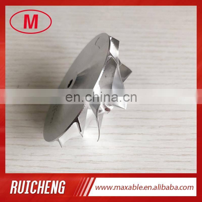TD04HL reverse 6+6 blades 47.10/63.40mm turbo milling/aluminum 2618/billet compressor wheel