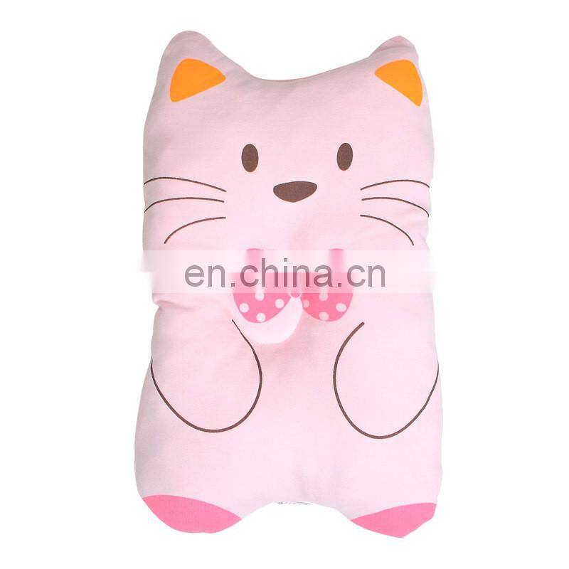 Cat Wholesale 100% Cotton Sleep Positioner Newborn Infant baby nursing pillow