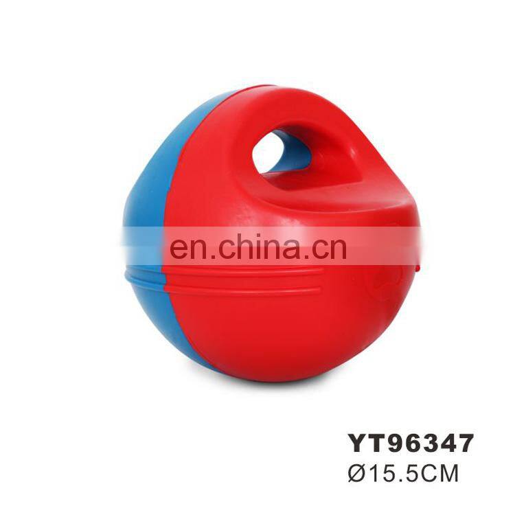 Rugby dog toy soft chew TPR dog treat toy ball