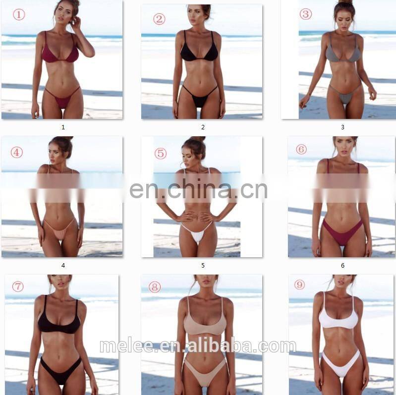 RTS Custom Sexy Bikini Women Zebra leopard Women Show Extreme Mini Swimwear Bikini