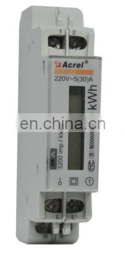 Factory Quality Single Phase Din Rail Electric Power Smart Analog Digital Energy Meter/low price Kwh Energy Meter