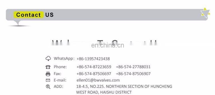 100% on-time shipment protection new design best stop valve